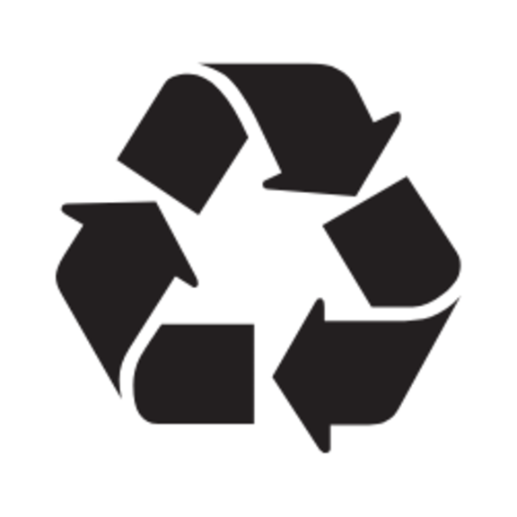Sustainability symbol as an icon