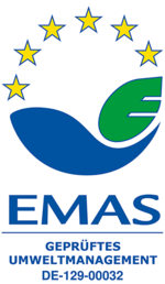 EMAS Geprüftes Umweltmanagement Logo