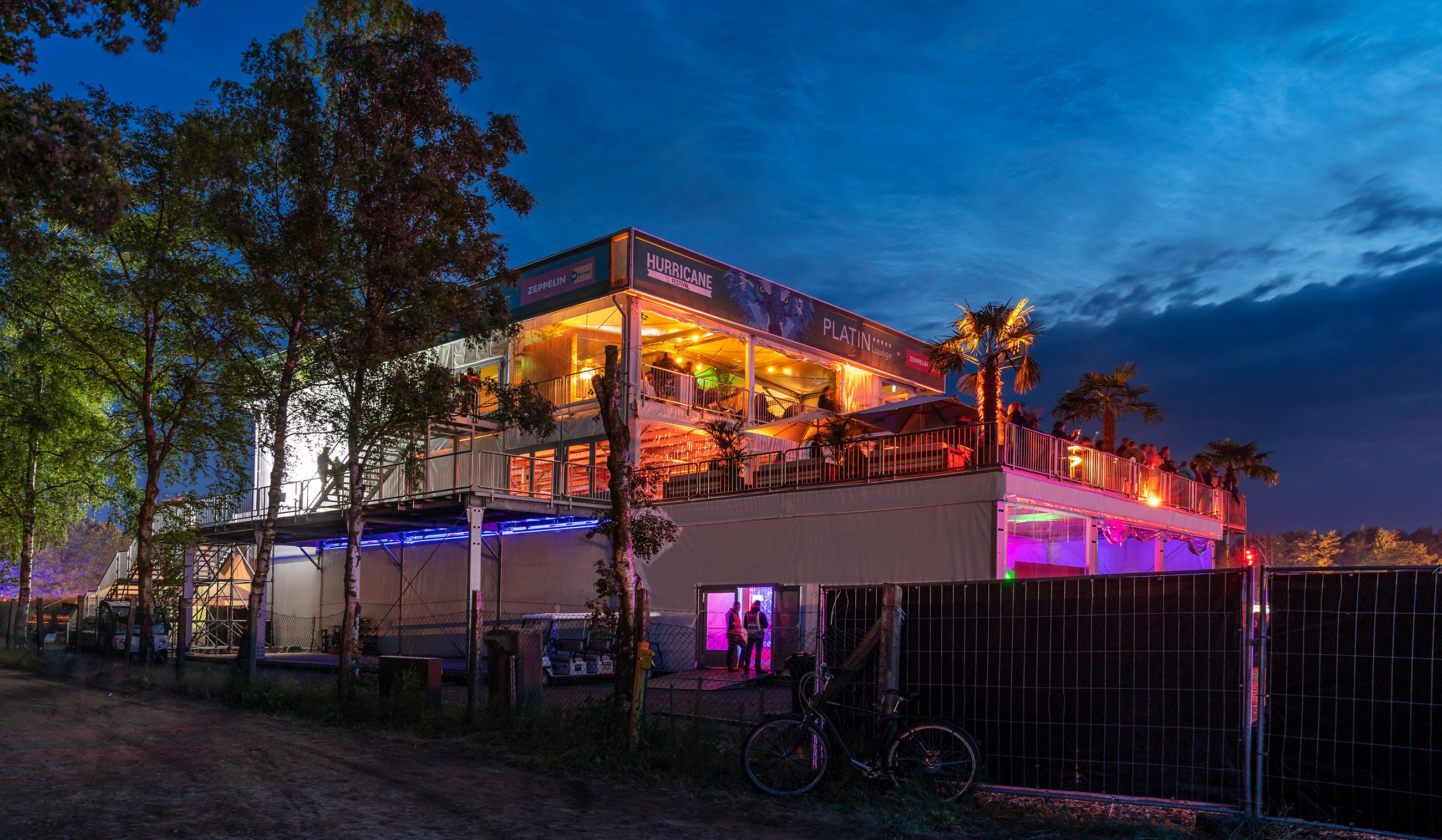 double decker solution product by röder during the Hurricane Festival Germany