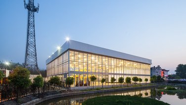 Backside view of the Wuzhen Art Exhibition