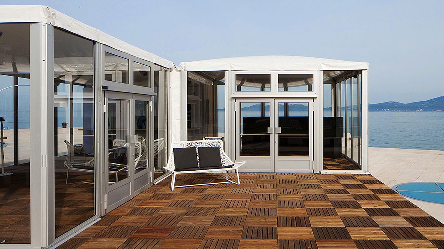 C Tent Cupola by RÖDER showroom