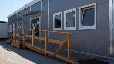 Exterior view of the disabled access