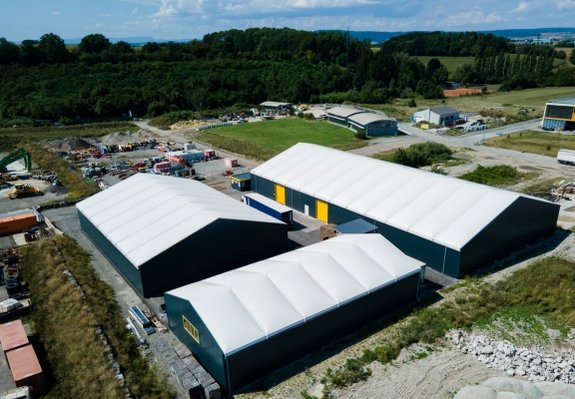 Industry Solutions H Line lightweight hall for logistic and transport companies
