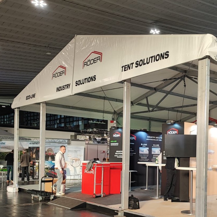 RÖDER Zelte - unser Messestand