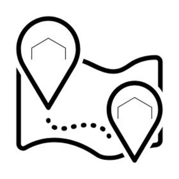 Icon wich impress the independence of location because röder tents can be assembly and dismantling