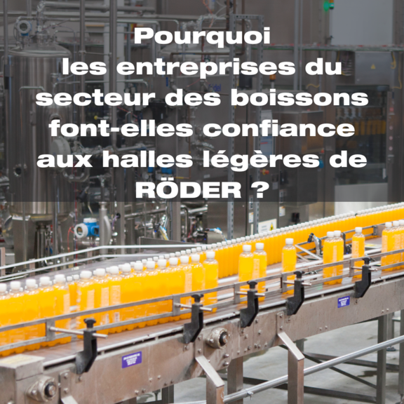 Campaign image for the beverage industry with French text in the image