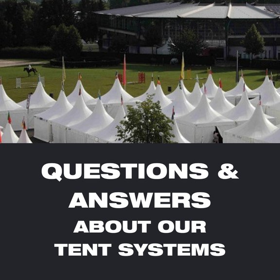 Frequently asked Questions - RÖDER marquees