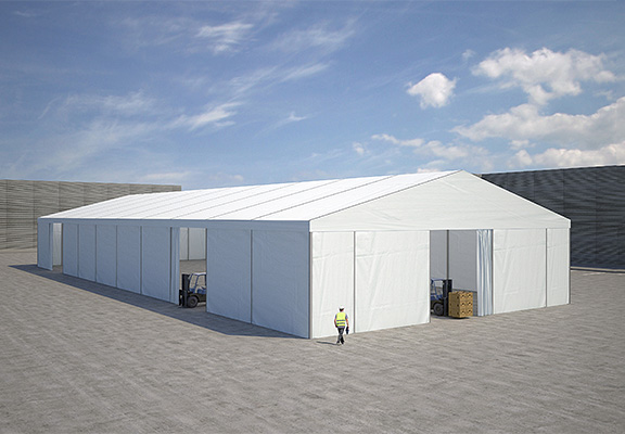 S-Line industrial hall as cold hall from RÖDER